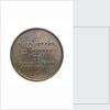 Commemorative medal depicting the Cochrane memorial at Valparaiso; reverse by Abraham Dubois