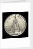 Medal depicting the naval monument at Valparaiso; obverse by unknown
