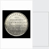Medal depicting the naval monument at Valparaiso; reverse by unknown
