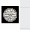 Medal commemorating the action off Iquique, 1879; reverse by R. Britten