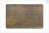 Medal commemorating the centenary of the naval action of Los Pozos, 1926; reverse by C. Rossi