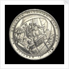 Medal commemorating Christopher Columbus (1451-1506) and the discovery of America; obverse by unknown