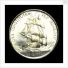 Medal commemorating the USS 'Constitution'; reverse by Heraldic Art