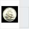 Medal commemorating the USS 'Constitution'; reverse by Heraldic Art