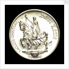Medal commemorating the bicentennial of St Louis, 1964; obverse by Heraldic Art