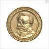Medal commemorating the 400th anniversary of Francis Drake's exploration of California, 1979; obverse by Hyde