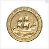 Medal commemorating the 400th anniversary of Francis Drake's exploration of California, 1979; reverse by Hyde