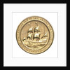 Medal commemorating the 400th anniversary of Francis Drake's exploration of California, 1979; reverse by Hyde