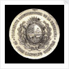Medal commemorating the inauguration of the harbour works of Montevideo, 1901; obverse by J. Welker