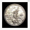 Medal commemorating the dredging and installation of lighted buoys on the rivers La Plata, Parana and Uruguay; obverse by J. Gottuzzo