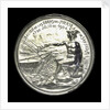 Medal commemorating the Inauguration of the opening of St Nicolas, Rio de la Plata, 1904; obverse by J. J. Gottuzzo & Ca.