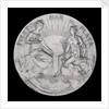 Medal commemorating the inauguration of the port of Puerto Mar Del Plata, 1910; obverse by J.M. Lubary