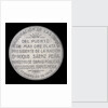 Medal commemorating the inauguration of the port of Puerto Mar Del Plata, 1910; reverse by J.M. Lubary