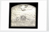 Plaque commemorating the homage of the Argentine navy to Dr B Monteagudo; reverse by Gottuzzo & Piana