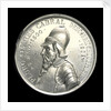 Medal commemorating the fourth centenary of the discovery of Brazil by Admiral Cabral, 1900; obverse by Unknown