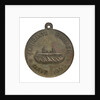 Medal commemorating the visit of the Brazilian cruiser 'Admiral Barroso' to Chile; obverse by J.P.R.