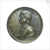 Commemorative medal depicting Sir Isaac Newton (1642-1727); obverse by J. Croker