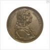 Commemorative medal depicting Edmund Halley (1656-1742); obverse by J.A. Dassier