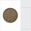 Commemorative medal depicting Edmund Halley (1656-1742); reverse by J.A. Dassier
