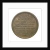 Medal commemorating Joseph Jerome François Lalande (1732-1837) by N.M. Gatteaux