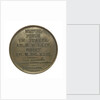 Commemorative medal depicting Galilaeo Galilei (1564-1642); reverse by R. Cayrard