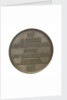 Commemorative medal depicting Joseph Louis La Grange (1735-1813); reverse by Donadio