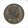 Commemorative medal depicting Christian Huygens (1629-95); obverse by Henrionnet