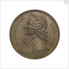 Commemorative medal depicting Nicholas Louis de la Caille (1714-62); obverse by I. Schmidt