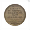Commemorative medal depicting Nicholas Louis de la Caille (1714-62); reverse by I. Schmidt