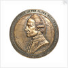 Medal commemorating the bicentenary of James Cook's rediscovery of New Zealand, 1969; obverse by Royal Australian Mint