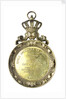 Pendant medallion presented to Captain Stone, 1891 of the 'Pegasus'; obverse by Unknown