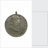 Engraved coin - eight reales; obverse by unknown
