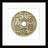 Coin - 50 centimos; reverse by unknown