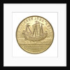 Medal commemorating the Chinese junk 'Keying'; obverse by unknown