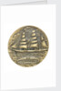 Commemorative medal depicting the three masted barque Sigyn - Abo Maritime Museum, Finland; obverse by O. Eriksson