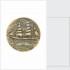 Commemorative medal depicting the three masted barque Sigyn - Abo Maritime Museum, Finland; obverse by O. Eriksson