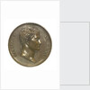 Medal commemorating Napoleon I and the building of the Arc de Triomphe; obverse by Montagny