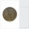Medal commemorating Napoleon I and the building of the Arc de Triomphe; reverse by Montagny