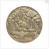 Medal commemorating the 150th anniversary of the battle of Navarino, 1977; obverse by Thomas Papagiennes