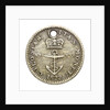 1/16 dollar coin; reverse by unknown