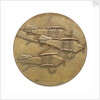 Medal commemorating the death of Lieutenant Henry Leigh Carslake, 1926; obverse by P. Metcalfe