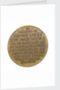 Medal commemorating the death of Lieutenant Henry Leigh Carslake, 1926; reverse by P. Metcalfe