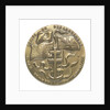 Medal commemorating the 40th anniversary of the Normandy Landings, 1984; obverse by Louis Leygue