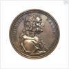 Medal commemorating the return of Halley's Comet 1985-1986; obverse by A. Dassier