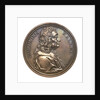 Medal commemorating the return of Halley's Comet 1985-1986; obverse by A. Dassier