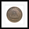 Medal commemorating the return of Halley's Comet 1985-1986; reverse by A. Dassier
