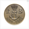 Medal commemorating the Royal Yacht Squadron 150th anniversary, 1965; obverse by unknown