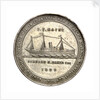 Medal commemorating the hospital ship, SS 'Maine'; obverse by unknown