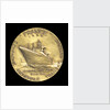 Medal commemorating the liner 'France' 1962; reverse by Monnae de Paris