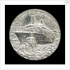 Medal commemorating the 150th anniversary of Cunard Shipping Company; obverse by Jacqueline Steiger